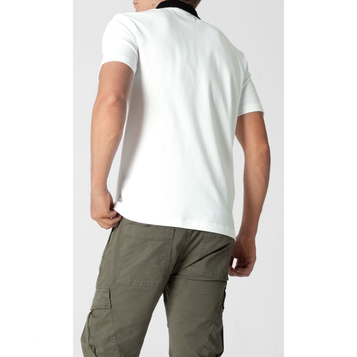 MINI 男Polo 白